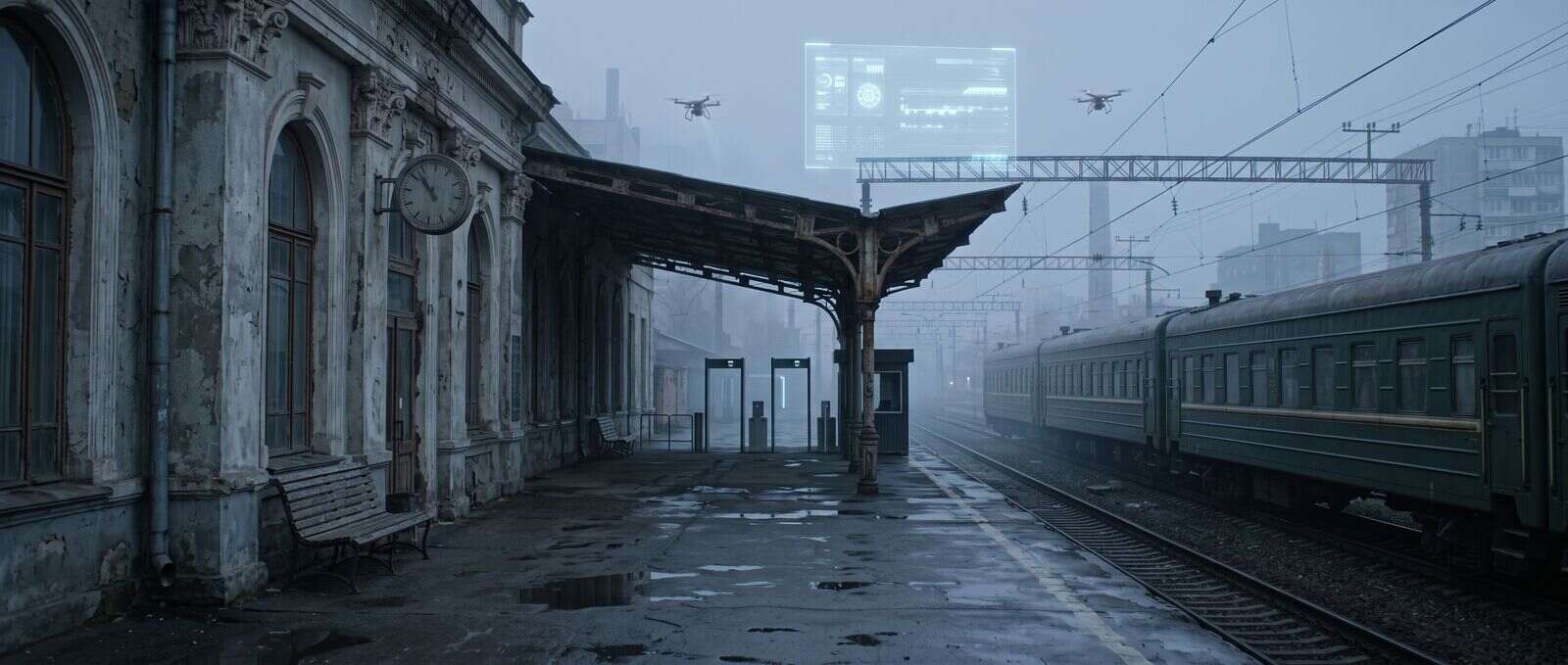 Перрон вокзала