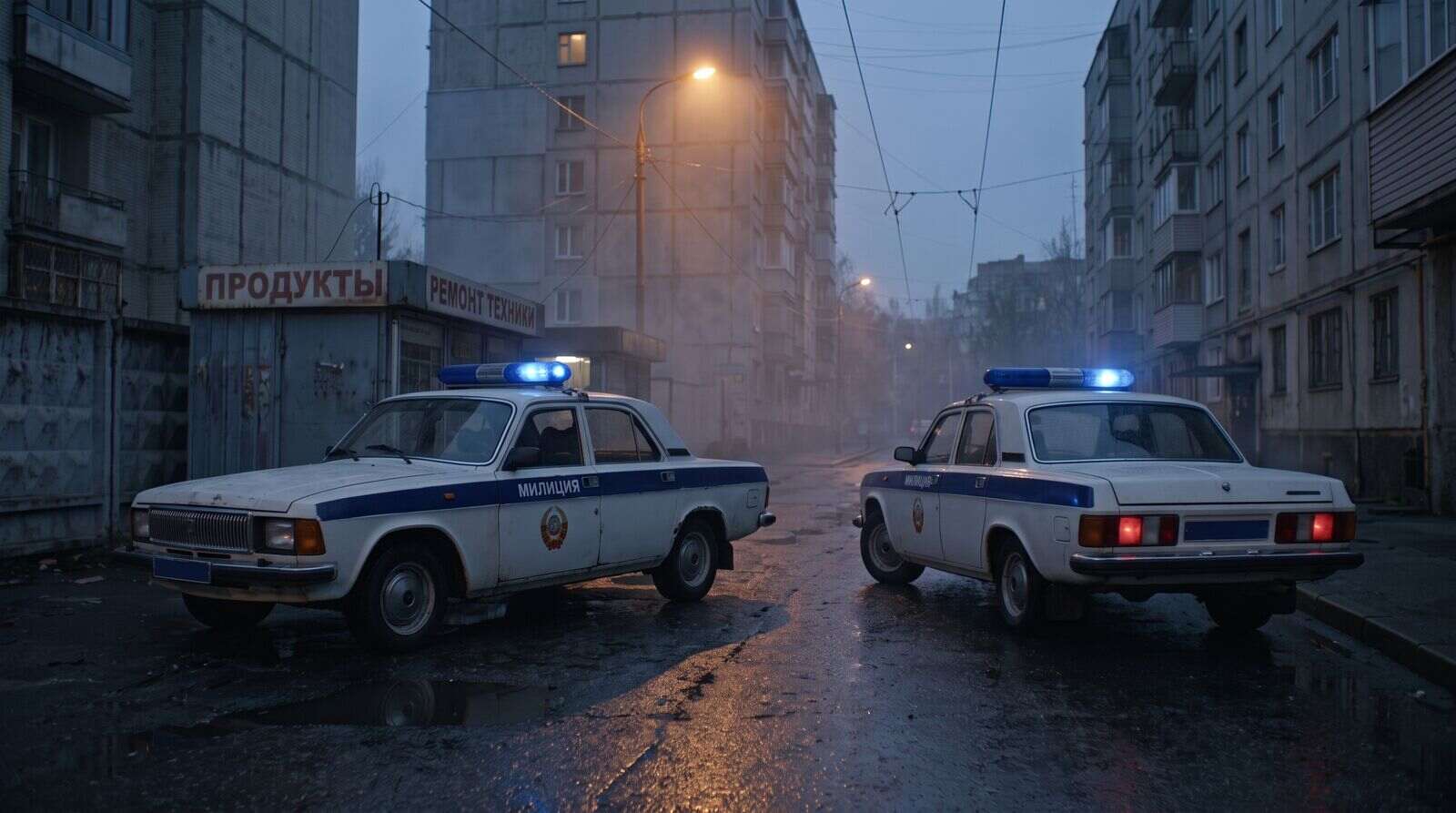 Милицейская «Волга»